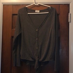 Sienna Sky - Thermal Button-up- Size XL